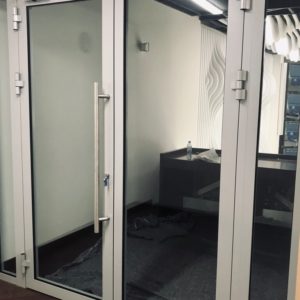 Алюминиевая дверь 900×2200 мм. GFTD37207
