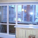 Алюминиевая дверь для балкона GFTD873